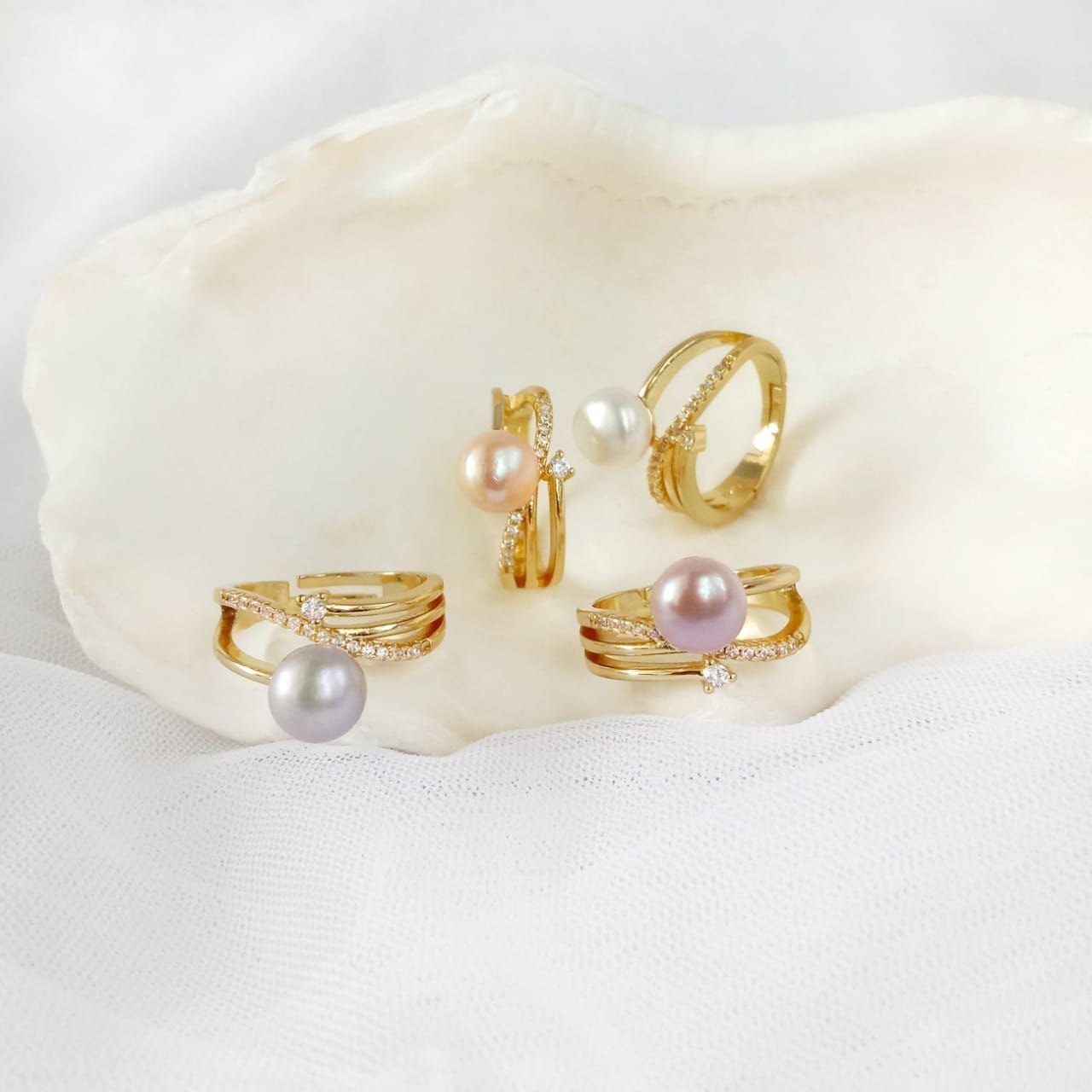 Cincin Mutiara Lombok Elegan